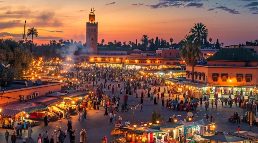 Marrakech Jamea Lefnaa Square while your 2 days Zagora tour