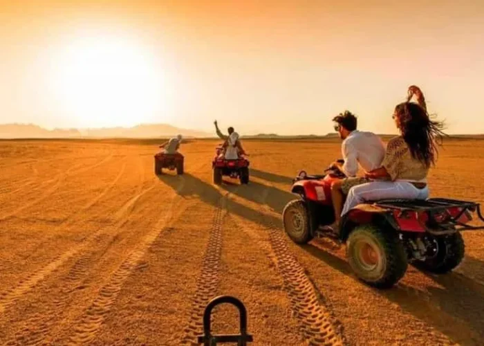 Quad Agafay desert ATV and camel ride