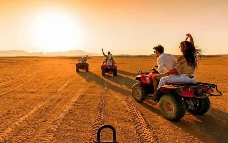 Quad Agafay desert ATV and camel ride