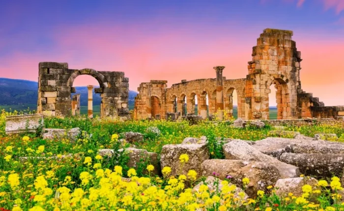 Ruins of the ancient city of Jerusalem, showcasing historical architecture in Jerusalem, Israel, featured in Morocco travel tours.