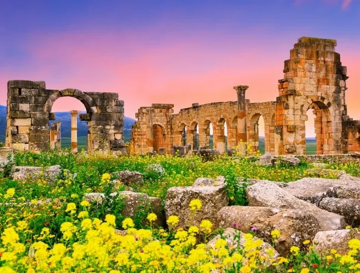 Ruins of the ancient city of Jerusalem, showcasing historical architecture in Jerusalem, Israel, featured in Morocco travel tours.