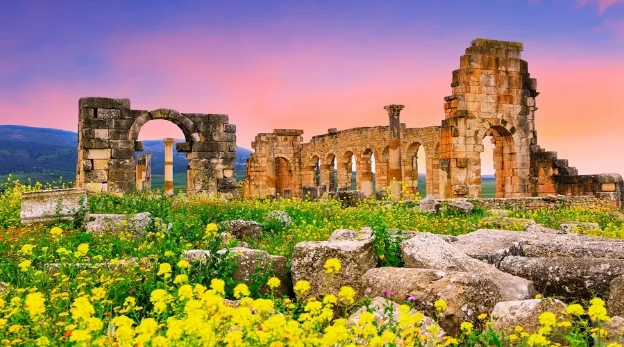 Ruins of the ancient city of Jerusalem, showcasing historical architecture in Jerusalem, Israel, featured in Morocco travel tours.