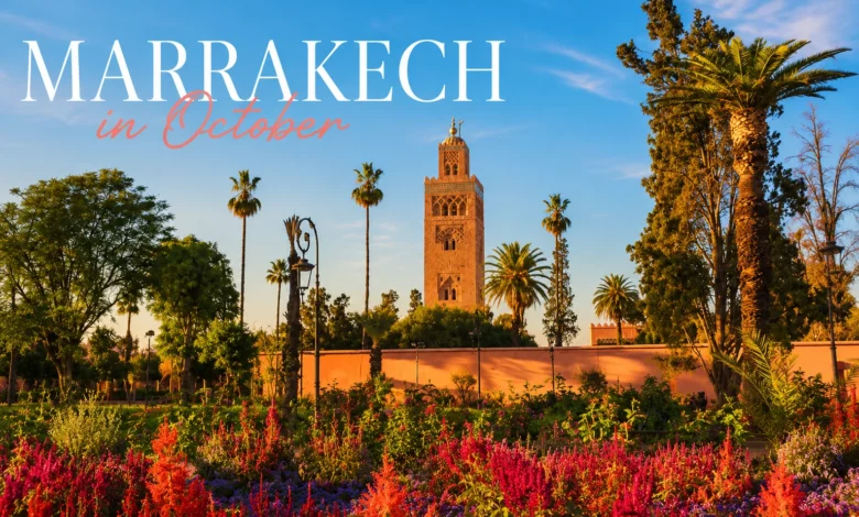 Marrakech in October