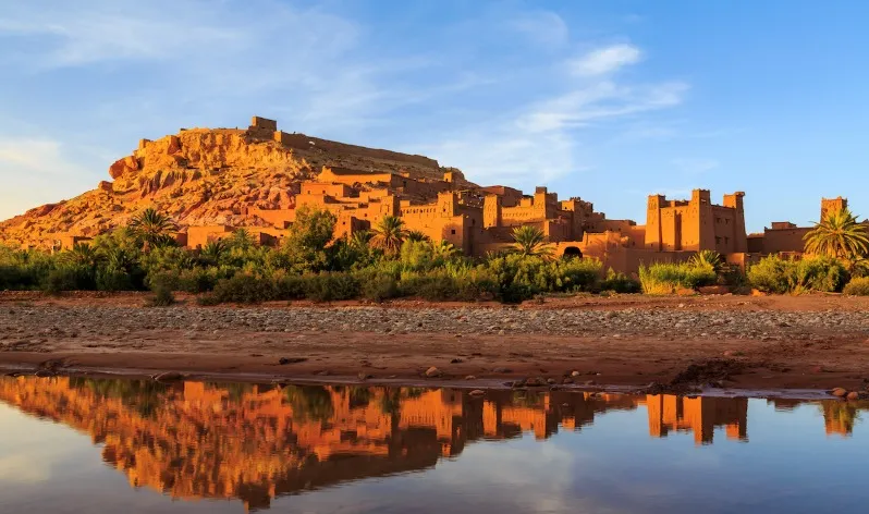 Ruins of an ancient Moroccan city, showcasing historical architecture, featured in luxury Morocco Tours.