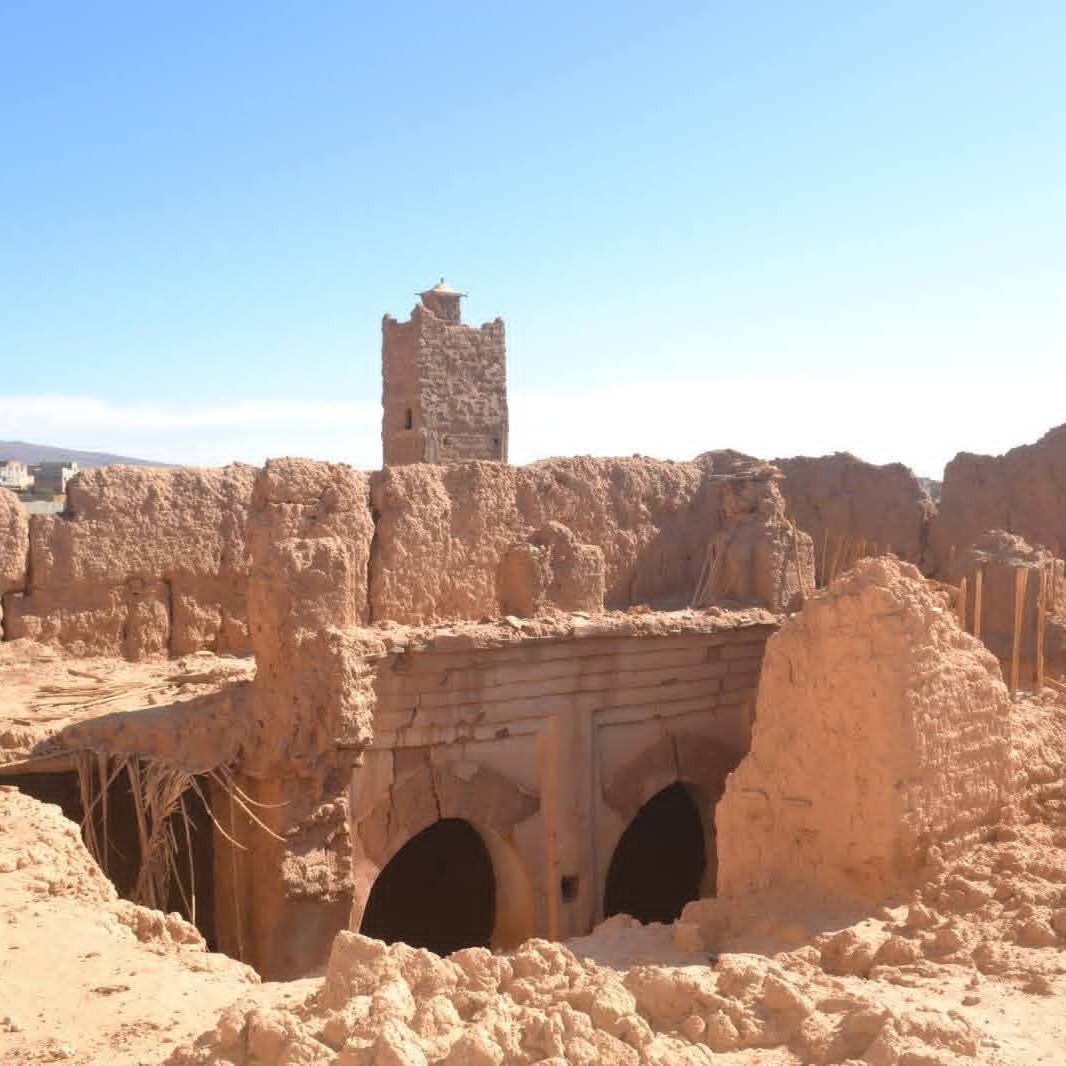 Foum Zguid, the first village after the desert crossing from Erg Chigaga