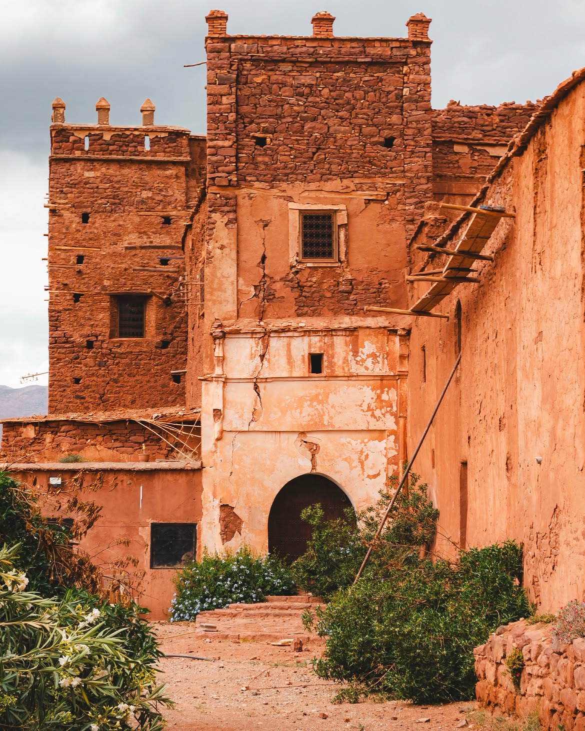 The Glaoui kasbah at Telouet in the High Atlas